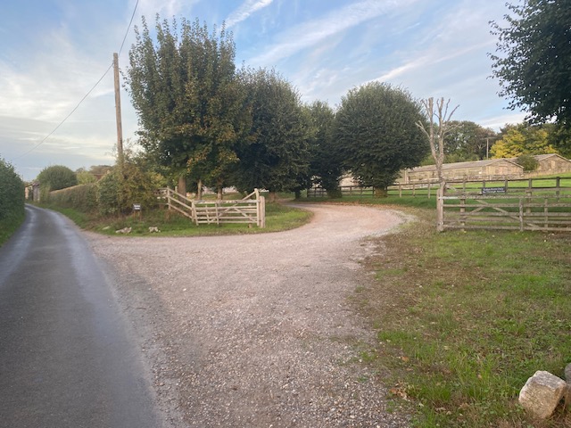 Image showing the entrance to Stakes Farm